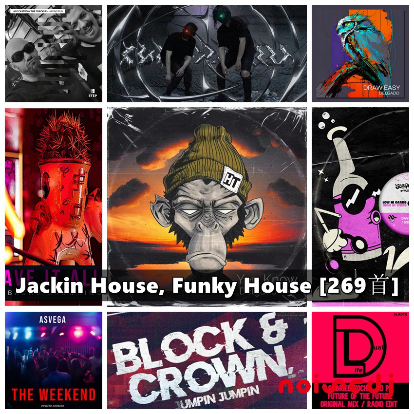 Noisedj#[10.18]同步更新国外#Jackin House, Funky House [269首]